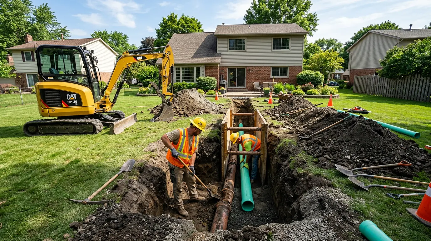 Sewer Line Installation in Scappoose, OR